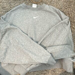 Grey Nike hoodie